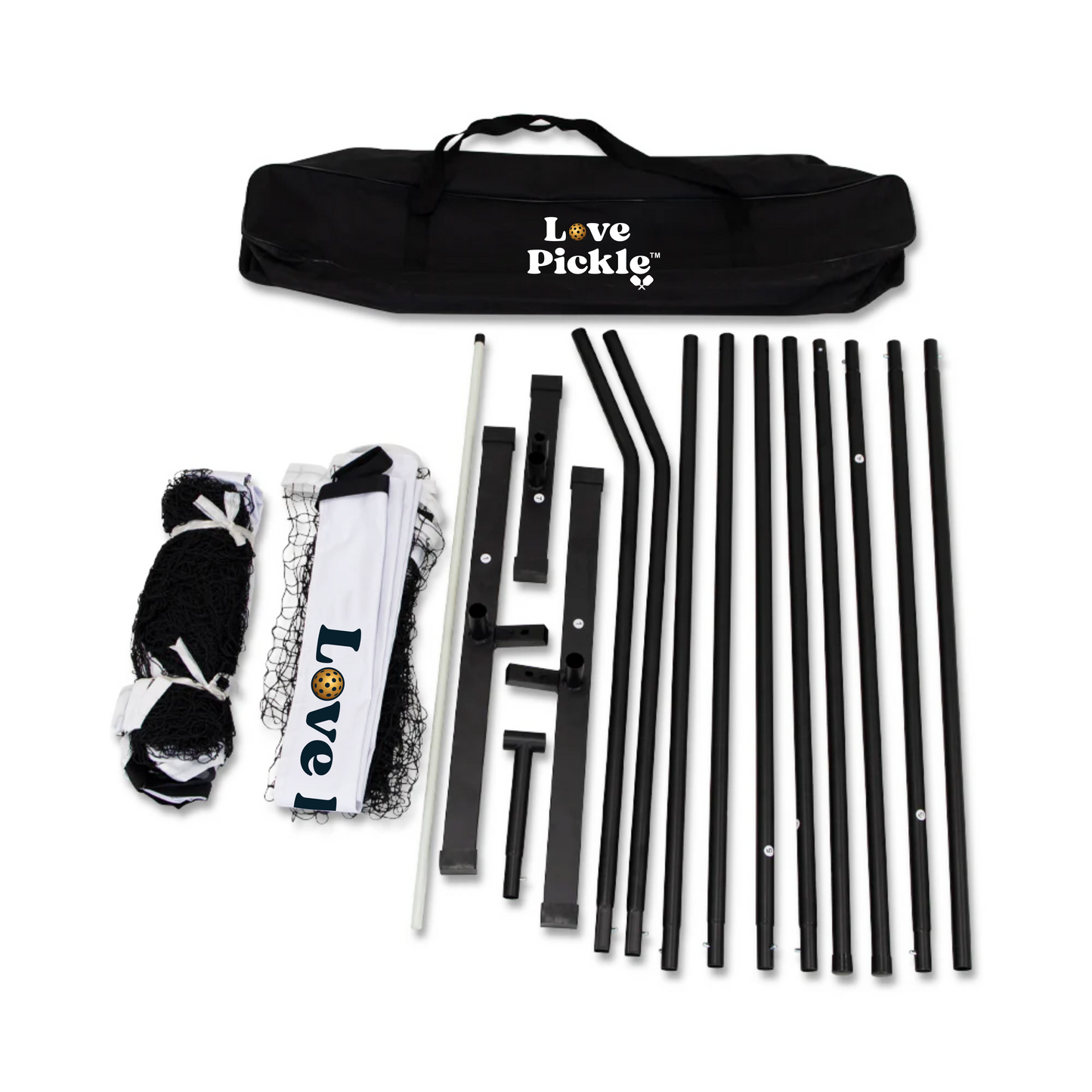 2 - 1 Pickleball Net - Ideal for Family & Schools