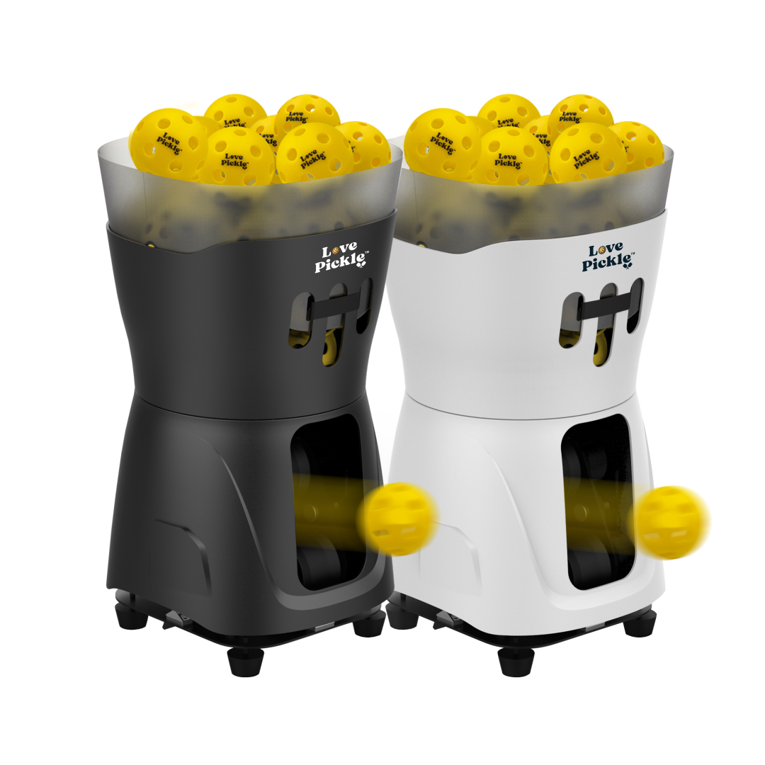 Love Pickle Ball Machine & Collector Net