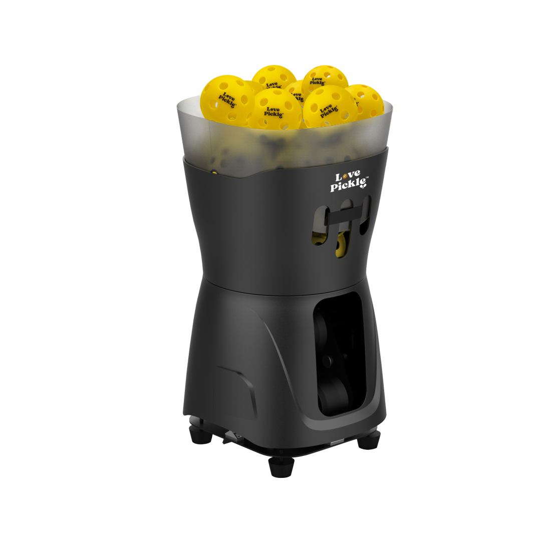 Love Pickle Ball Machine & Collector Net