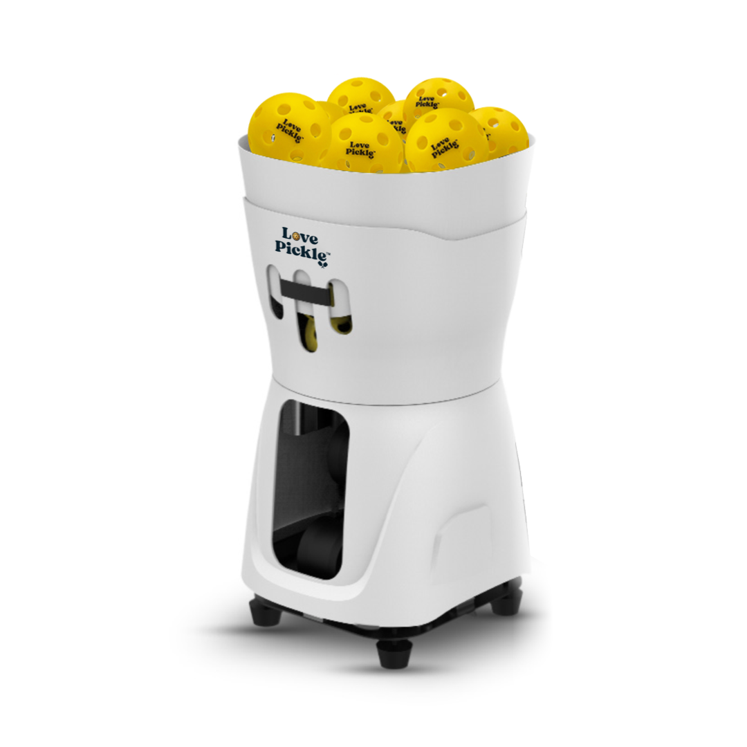 Love Pickle Ball Machine & Collector Net