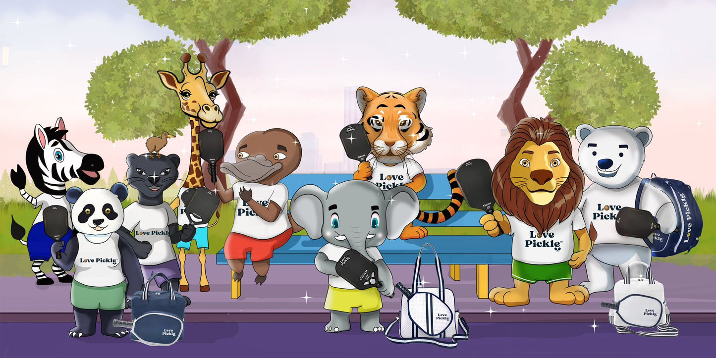 Love Pickle Children's Book - Pete the Platypus Discovers the Joys Of Pickleball