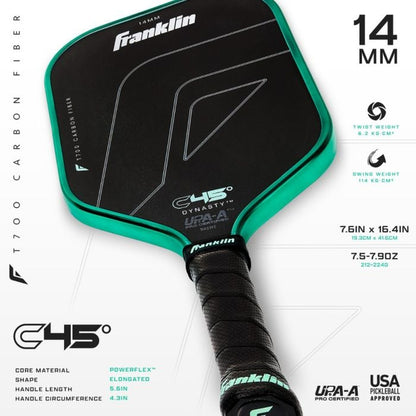 C45° Carbon Fiber Paddle Series - Dynasty 14mm - Mint