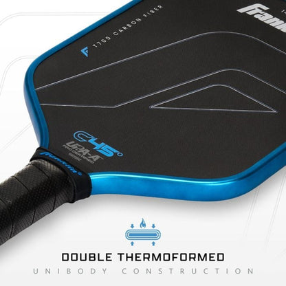 C45° Carbon Fiber Paddle - Hybrid 14mm - Blue