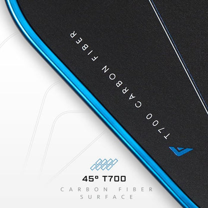 C45° Carbon Fiber Paddle - Hybrid 14mm - Blue