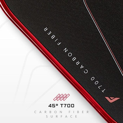 C45° Carbon Fiber Paddle Series - Dynasty 14mm - Red