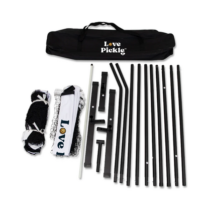 Love Pickle’s Premium 2-in-1 Pickleball Net