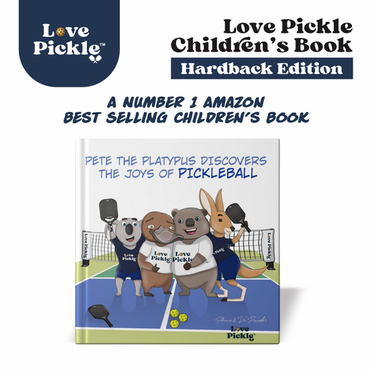 Love Pickle Children's Book - Pete the Platypus Discovers the Joys Of Pickleball