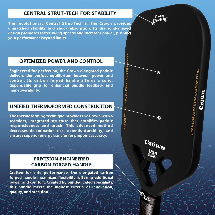 Love Pickle Crown Paddle and more key features