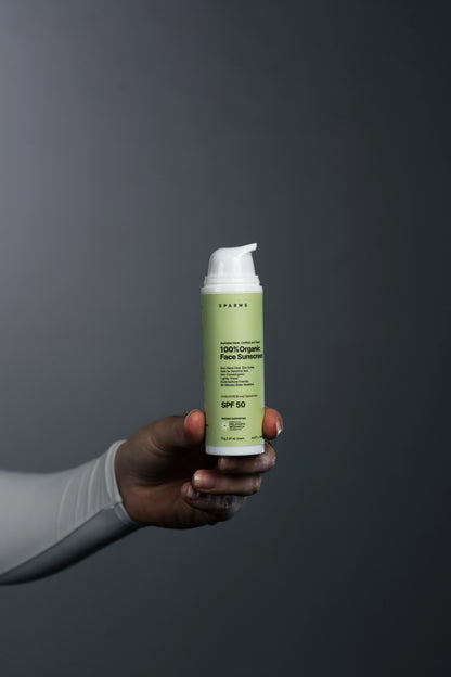 100% Organic Face Sunscreen