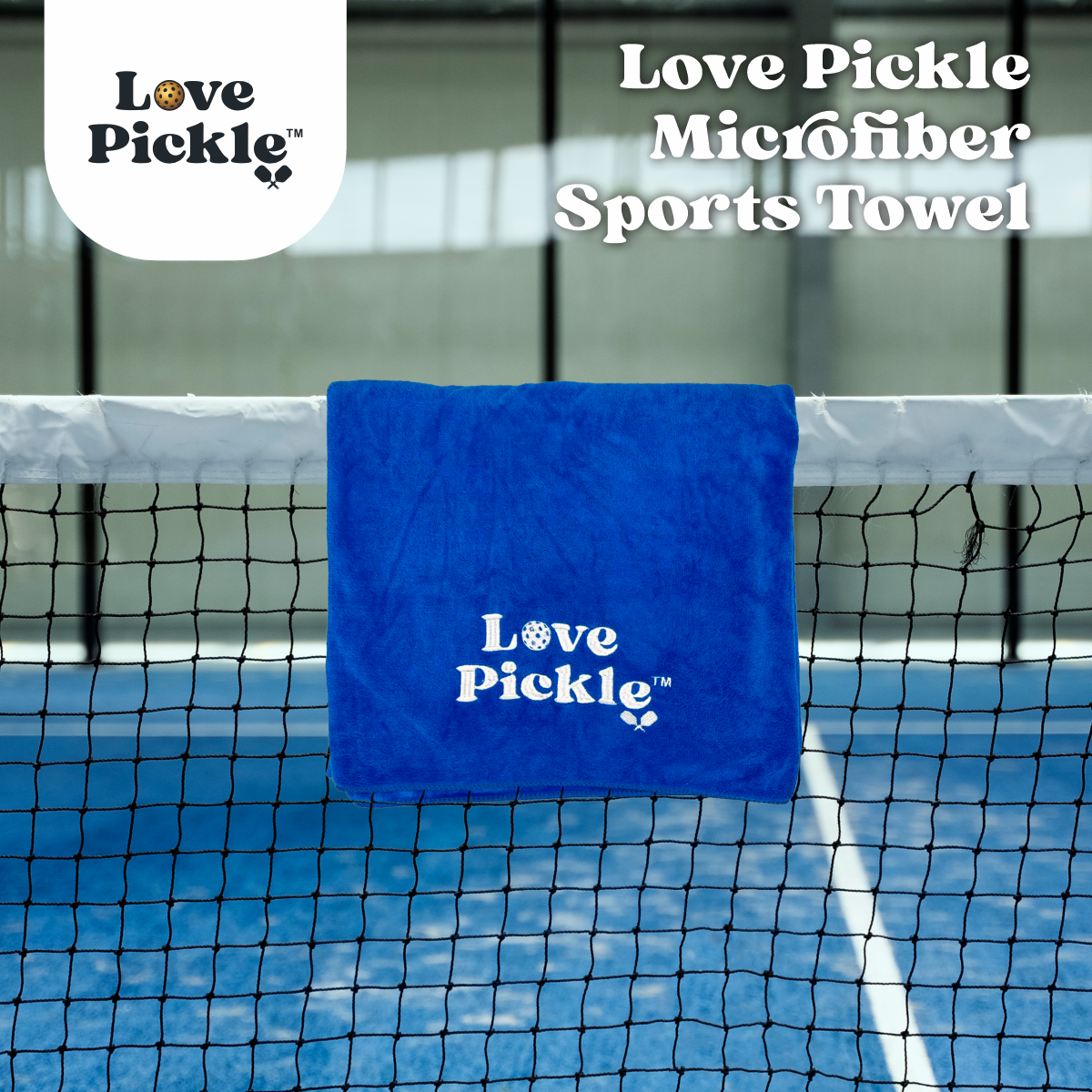 Love Pickle Microfiber Sports Towel - LovePickle.com.au