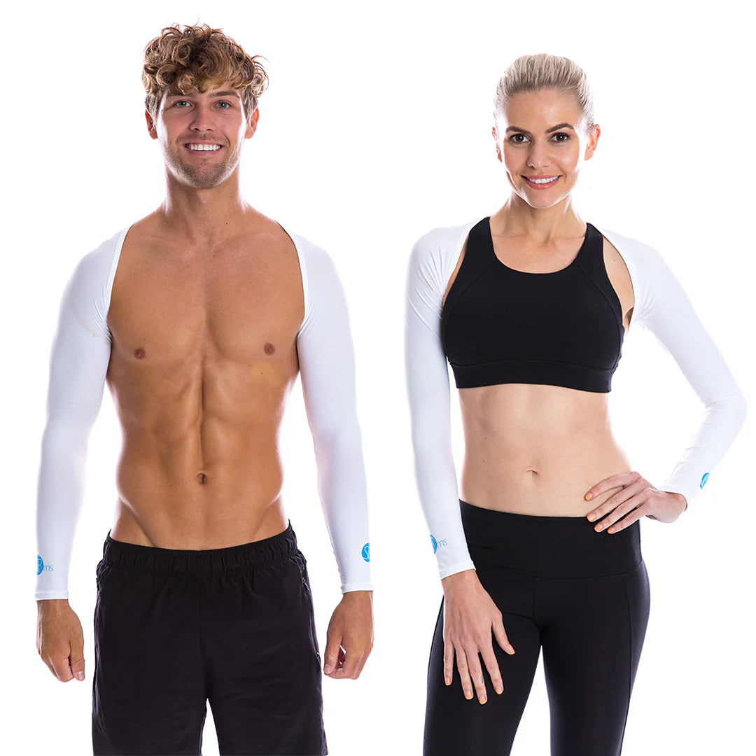 Shoulder Wrap - White